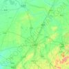 Carte topographique 长春市, altitude, relief