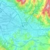 Carte topographique Firenze, altitude, relief