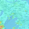 Carte topographique 无锡市, altitude, relief