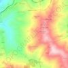 Carte topographique Montefalcione, altitude, relief