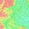 Carte topographique 河南省, altitude, relief