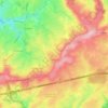 Carte topographique Thimister-Clermont, altitude, relief