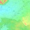Carte topographique Visavadar Taluka, altitude, relief