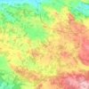 Carte topographique Noci, altitude, relief